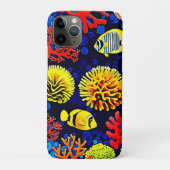 Onderwater Reef Life Bright Design Case-Mate iPhone Case (Achterkant)