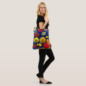 Onderwater Reef Life Bright Design Tote Bag (Op model)