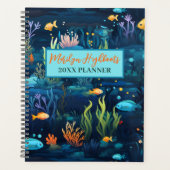 Onderwater Rif met Vis Planner (Voorkant)