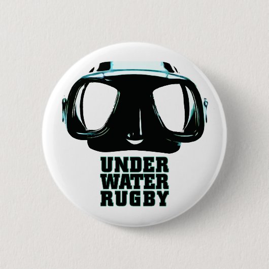 Onderwater Rugby-Button Ronde Button 5,7 Cm (Voorkant)