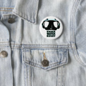 Onderwater Rugby-Button Ronde Button 5,7 Cm (In situ)