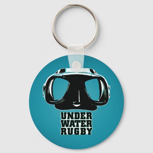 Onderwater Rugby Sleutelhanger 2 (Voorkant)