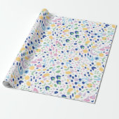 Onderwater ruimte. cadeaupapier (Uitgerold)