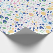 Onderwater ruimte. cadeaupapier (Hoek)