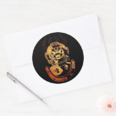 Onderwater Samurai Stickers (Envelop)