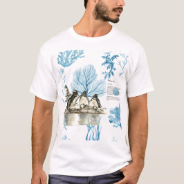Onderwater Schattigee handgeschilderde Galapagos P T-shirt