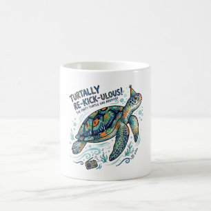 Onderwater Schildpad Feest Koffiemok