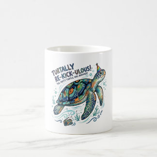 Onderwater Schildpad Feest Koffiemok