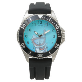 Onderwater Scuba Westie Polshorloge Horloge