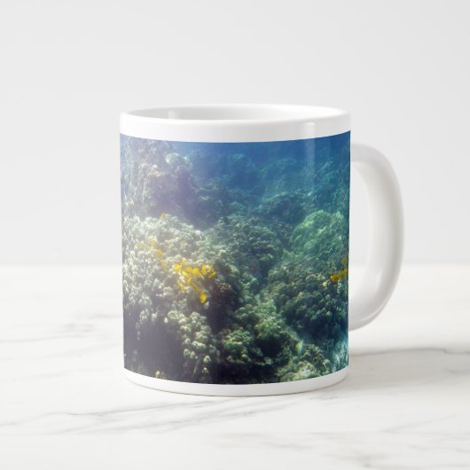 Onderwater Sealife Jumbo Koffie Mok (Voorkant rechts)