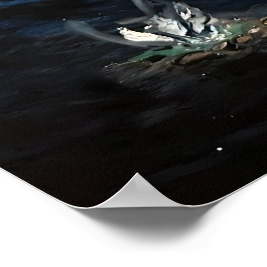 Onderwater Serenity Poster Print (Hoek)