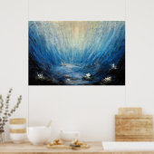 Onderwater Serenity Poster Print (Keuken)