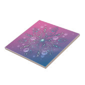 Onderwater Shiny Elegant Luxurious Royal Mandala Tegeltje (Zijkant)