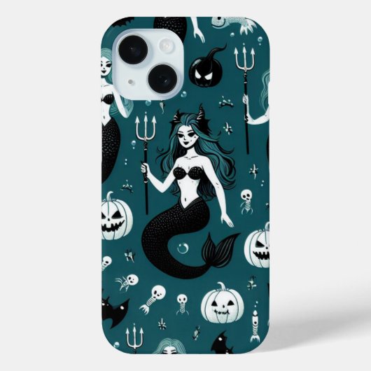 Onderwater Sirene Case-Mate iPhone Case (Achterkant)