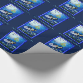 Onderwater spelen (Zeemeermin) Cadeaupapier