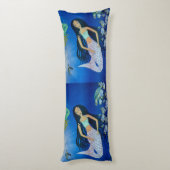 Onderwater spelen (Zeemeermin) Lichaamskussen (Achterkant (Verticaal))