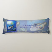 Onderwater spelen (Zeemeermin) Lichaamskussen (Voorkant)