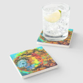 Onderwater Stenen Onderzetter (Zijkant)