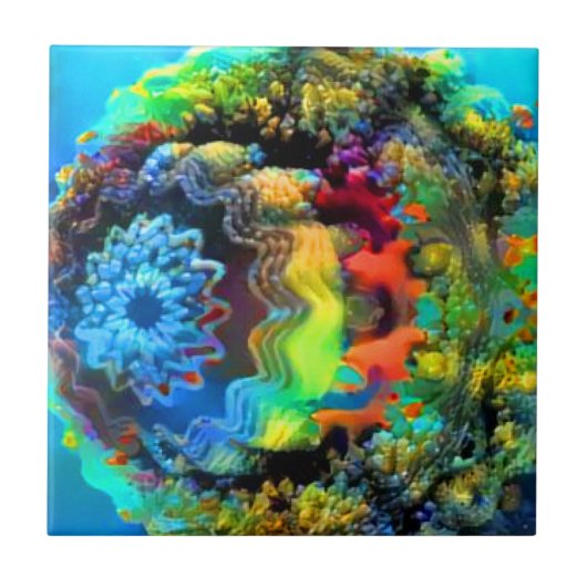 Onderwater Tegeltje (Voorkant)