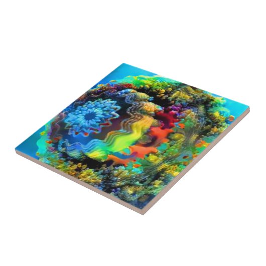 Onderwater Tegeltje (Zijkant)