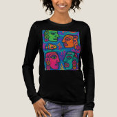 Onderwater Tribal Faces – Neon Ocean Tanktop (Voorkant)