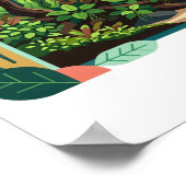 Onderwater Tuin Aquascaping Poster (Hoek)
