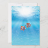 Onderwater Twee Minder Vissen in de Zee Couple's S Kaart (Achterkant)