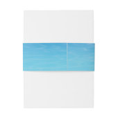 Onderwater Twee Minder Vissen in het Zee Uitnodigingen Wikkel (Achterkant Voorbeeld)