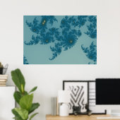 Onderwater Varens Poster (Thuiskantoor)