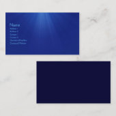 Onderwater Visitekaartje (Voorkant / Achterkant)