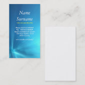 onderwater visitekaartje (Voorkant / Achterkant)