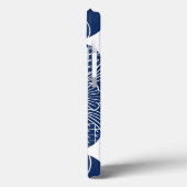 Onderwater Visontwerp met blauwe achtergrond Case-Mate iPhone Case (Achterkant / Links)