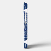 Onderwater Visontwerp met blauwe achtergrond Case-Mate iPhone Case (Achterkant / Links)