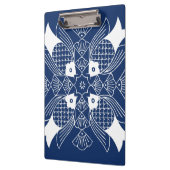 Onderwater Visontwerp met blauwe achtergrond Klembord (Links)