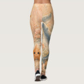 Onderwater Vriendschap– Dolfijn en Zeester Leggings (Achterkant)