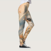 Onderwater Vriendschap– Dolfijn en Zeester Leggings (Rechts)