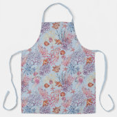 Onderwater Waterverf Compositie Reeks ontwerp 3 Schort (Voorkant)