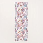 Onderwater Waterverf Compositie Reeks ontwerp 3 Yogamat (Achterkant)