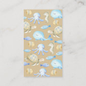 Onderwater Whimsy luier Raffle Informatiekaartje (Achterkant)