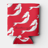 Onderwater White Mermaid Swimming Thunder_Cove Blikjeskoeler (Voorkant)