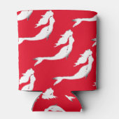 Onderwater White Mermaid Swimming Thunder_Cove Blikjeskoeler (Achterkant)