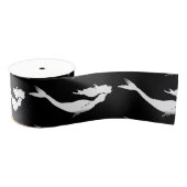 Onderwater White Mermaid Swimming Thunder_Cove Grosgrain Lint (Spoel)