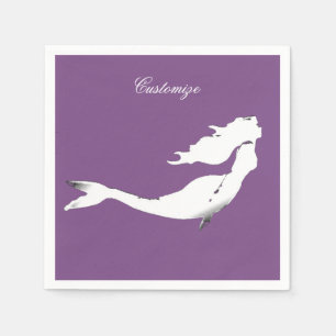 Onderwater White Mermaid Swimming Thunder_Cove Servet