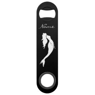 Onderwater White Mermaid Swimming Thunder_Cove Speed Flessenopener