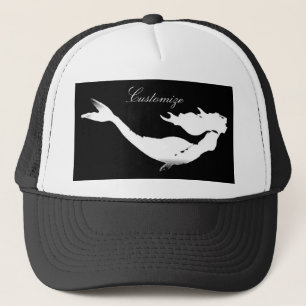 Onderwater White Mermaid Swimming Thunder_Cove Trucker Pet