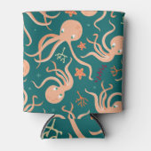 Onderwater wonderen: Octopus zeesterren dansen Blikjeskoeler (Voorkant)