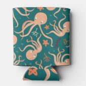 Onderwater wonderen: Octopus zeesterren dansen Blikjeskoeler (Achterkant)