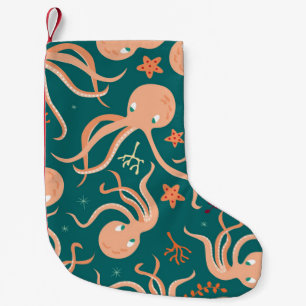 Onderwater wonderen: Octopus zeesterren dansen Kleine Kerstsok