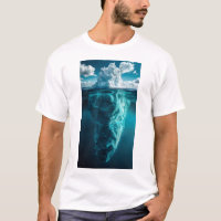 Onderwater Wonderland - Iceberg Fotografie T-shirt
