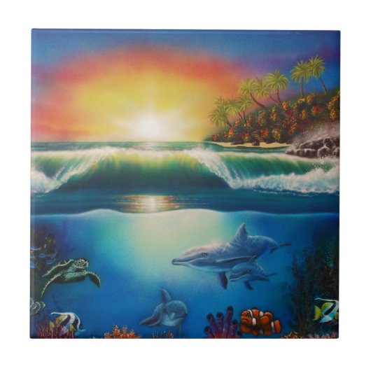 Onderwater Wonderland.jpg Tegeltje (Voorkant)